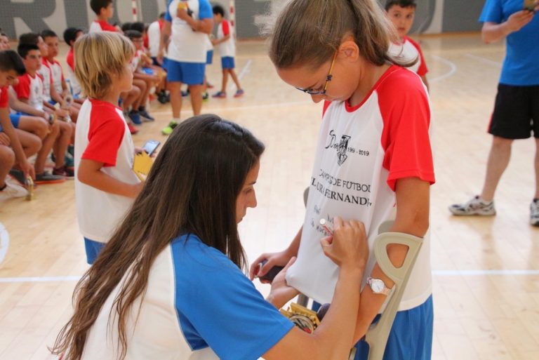 Resumen fotográfico del I Campus de fútbol ‘Laura Fernández’